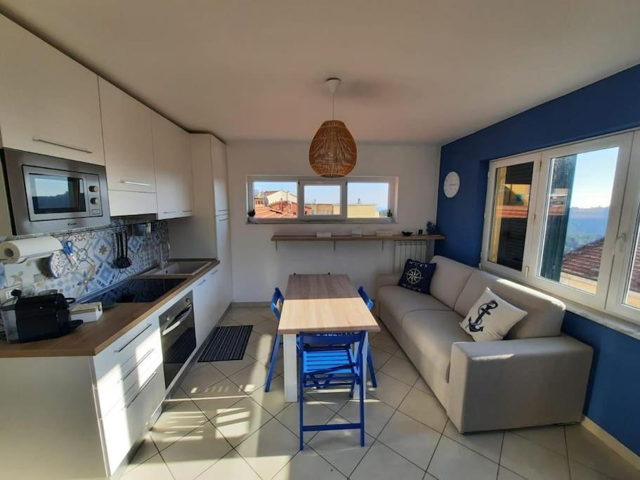 Apartamento La Terrazza Sul Golfo Dei Poeti Con Vista Mare Pitelli Exterior foto