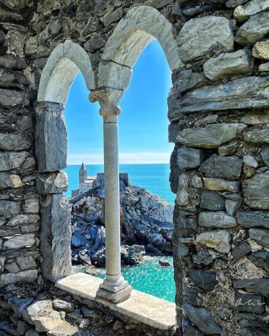 Apartamento La Terrazza Sul Golfo Dei Poeti Con Vista Mare Pitelli Exterior foto