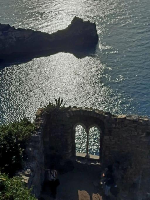 Apartamento La Terrazza Sul Golfo Dei Poeti Con Vista Mare Pitelli Exterior foto
