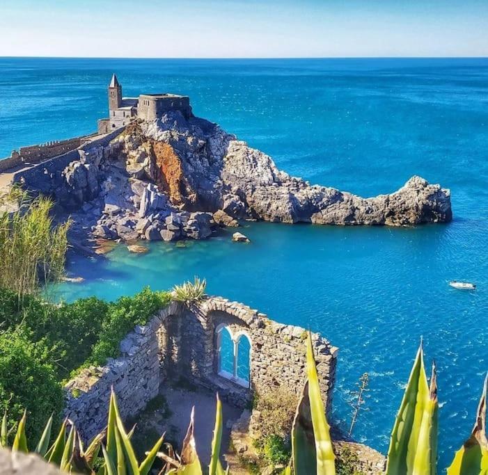 Apartamento La Terrazza Sul Golfo Dei Poeti Con Vista Mare Pitelli Exterior foto