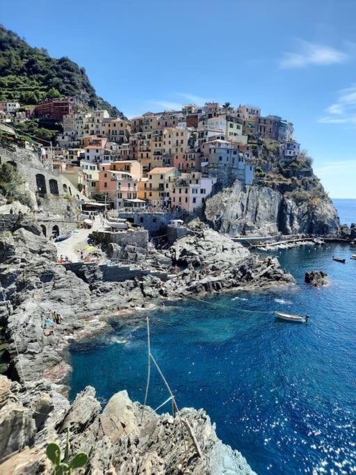 Apartamento La Terrazza Sul Golfo Dei Poeti Con Vista Mare Pitelli Exterior foto