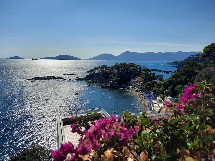 Apartamento La Terrazza Sul Golfo Dei Poeti Con Vista Mare Pitelli Exterior foto