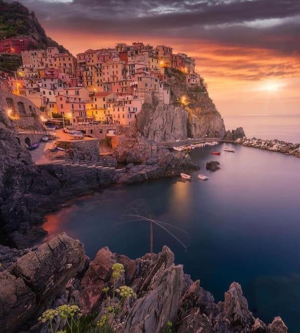 Apartamento La Terrazza Sul Golfo Dei Poeti Con Vista Mare Pitelli Exterior foto