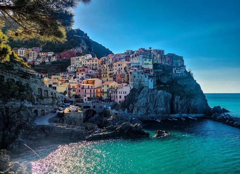 Apartamento La Terrazza Sul Golfo Dei Poeti Con Vista Mare Pitelli Exterior foto